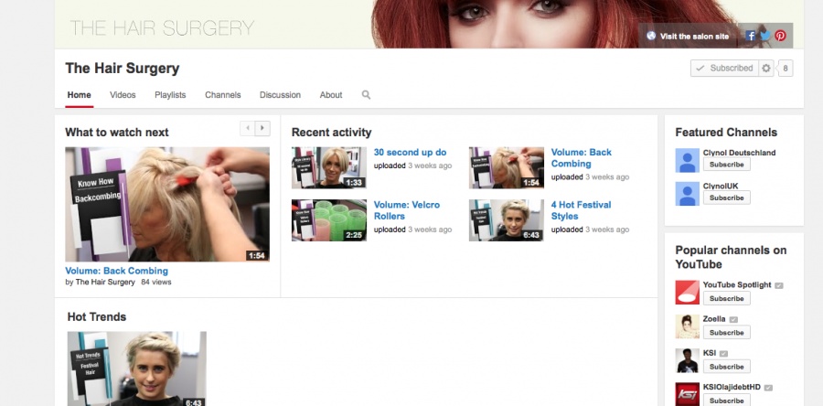 YouTube Channel Now Live!