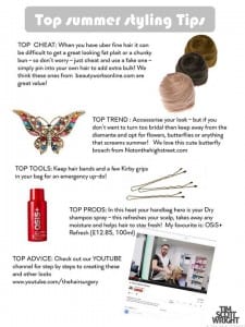 Summer Up-Do's Page 3