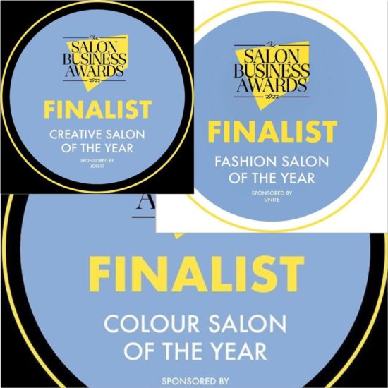 Finalists at The Salon Business Awards!